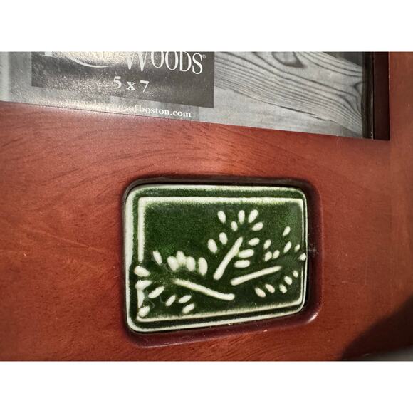 Burns of Boston Rare Woods 5x7 Frame - Picture 2 of 3